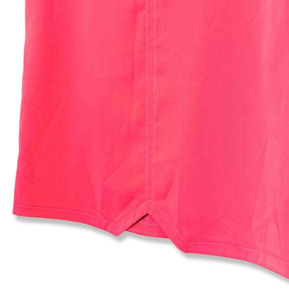Julia‎ Allert Luxury Couture Sustainable Pink Cap Sleeve High Neck Shift Dress S - Picture 2 of 11